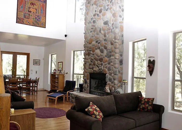 Hébergement de vacances Spacious Woodland Log With Mogollon Rim Views In Payson, Arizona Payson