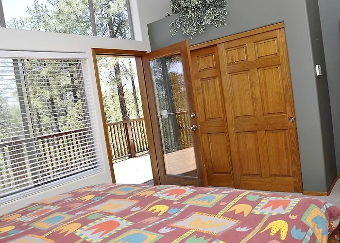Spacious Woodland Log With Mogollon Rim Views In Payson, Arizona Hébergement de vacances Payson