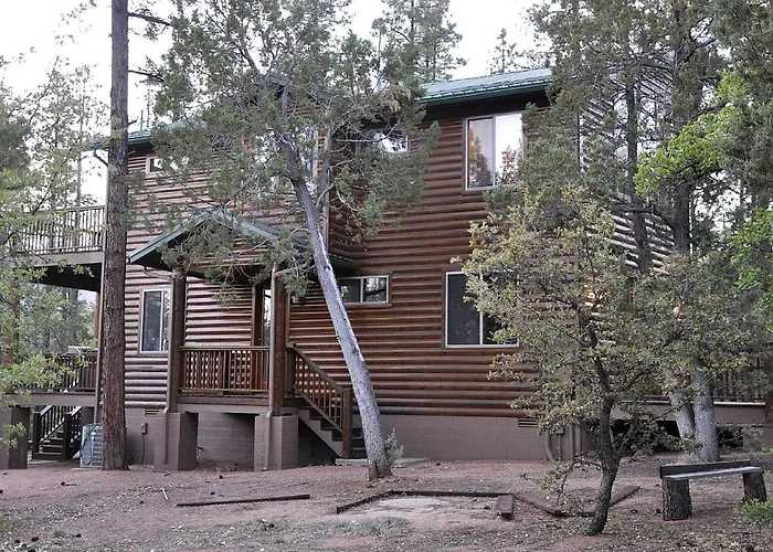Spacious Woodland Log With Mogollon Rim Views In Payson, Arizona Hébergement de vacances
